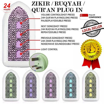 24 Hours Continuous Quran Speaker
